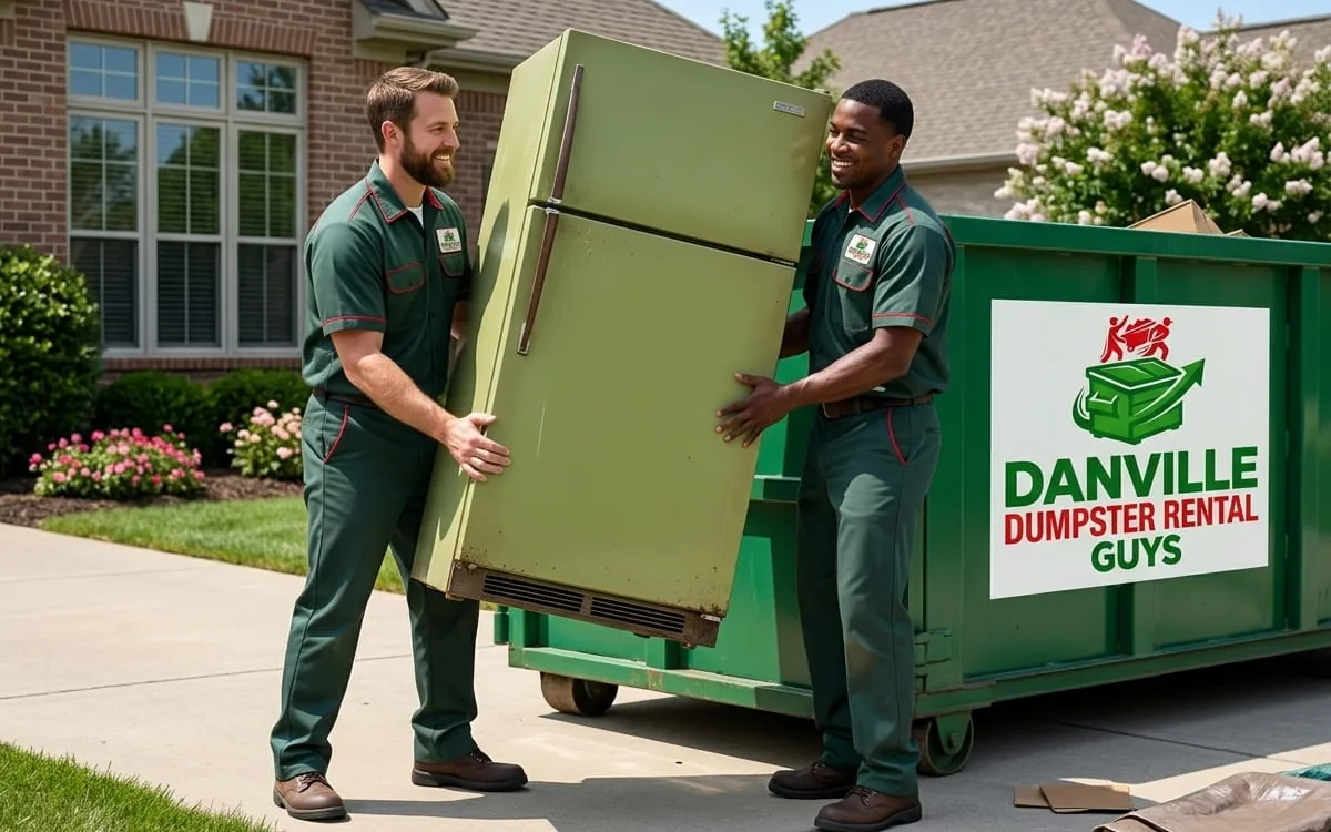 Dumpster rental in Bismarck IL Roll-off dumpster rental serving Bismarck, IL